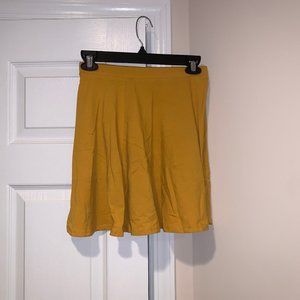 Yellow Skater Skirt